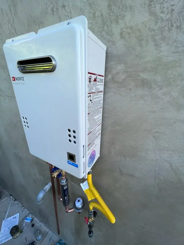 Tankless water heater installation for Hesperia homes
